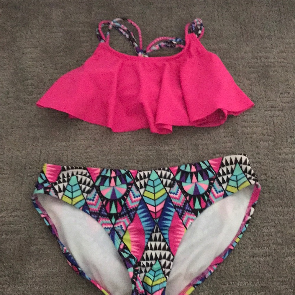 Target kids two piece swim suit